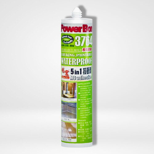 PowerBon 3764 五合一MS接著劑｜防水填縫、可上漆、長效防霉